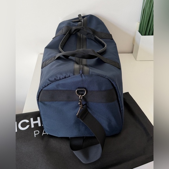New Michael Kors Duffle Bag Gym Travel Blue 18*9 - Picture 5 of 12